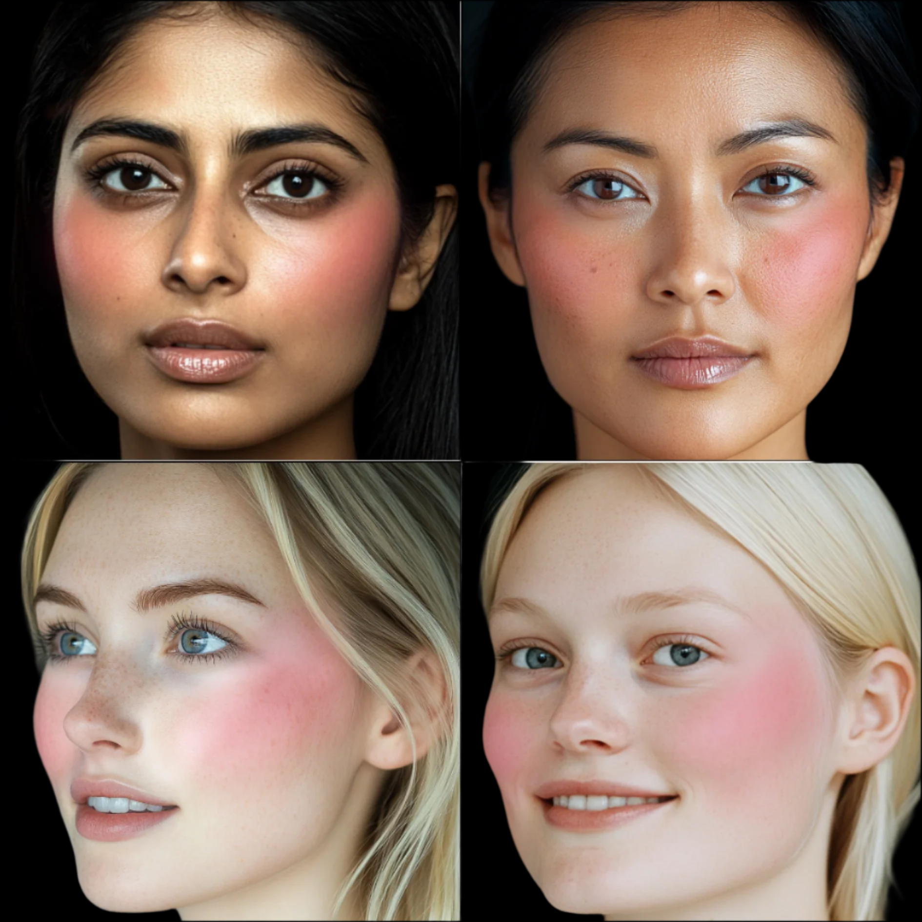 Ashunta Sheriff Blush Oil Serum - pH-Reactive - Hydrating Dewy Blush for Cheeks & Lips