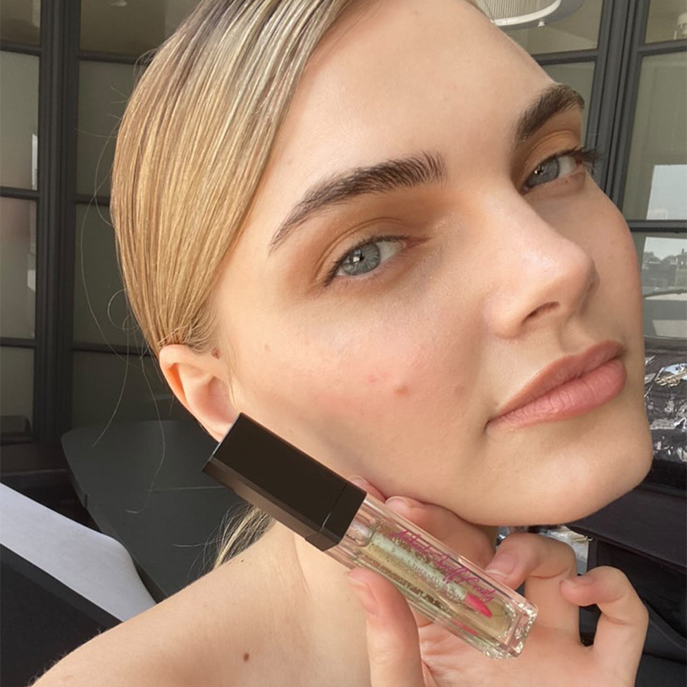 Ashunta Sheriff Blush Oil Serum - pH-Reactive - Hydrating Dewy Blush for Cheeks & Lips