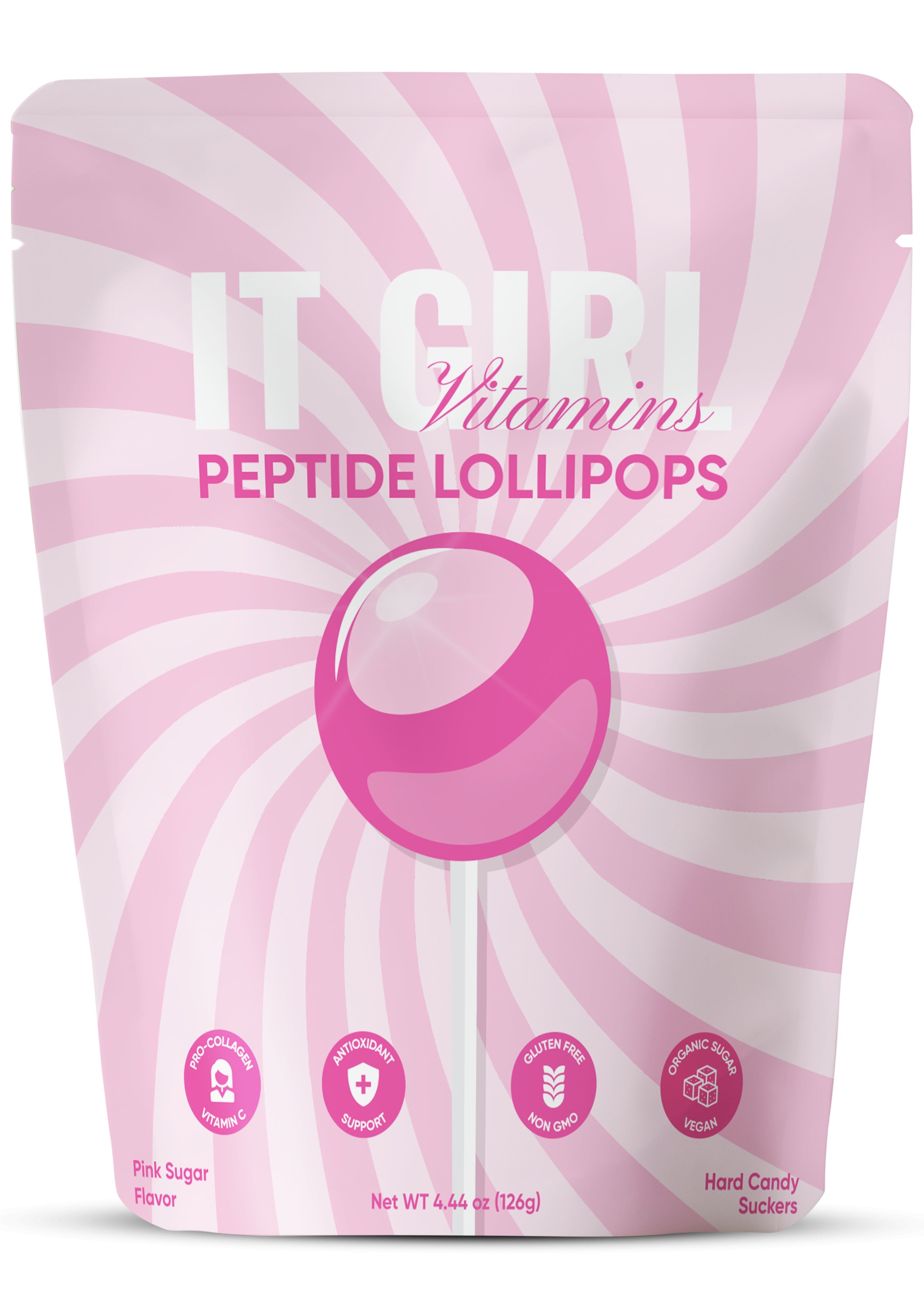 It Girl Beauty Lollipops - Collagen & Vitamin C Edible Skincare Candy | Vegan