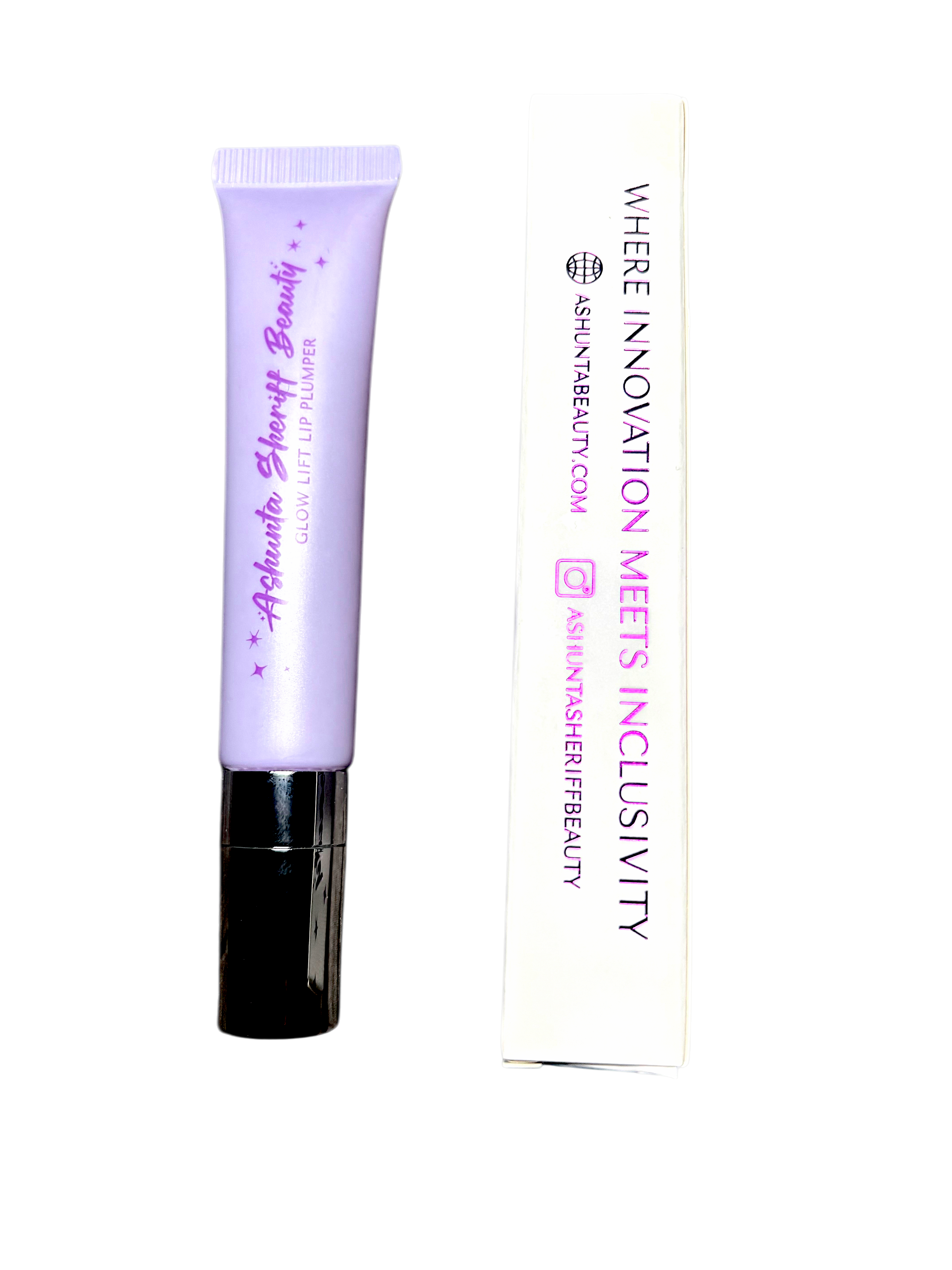 Ashunta Sheriff Lip Plumper with Hyaluronic Acid - Natural Volume & Shine | $18