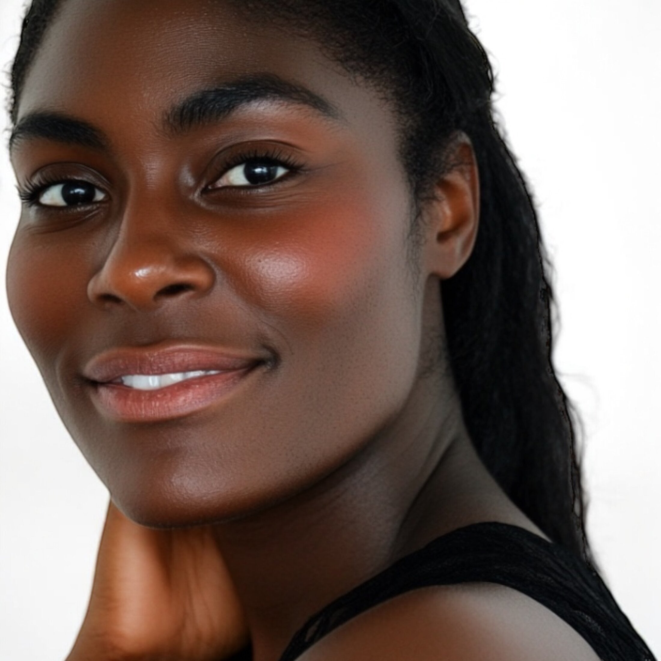 Ashunta Sheriff Clear Gel Blush - Custom Color Thermal Blush, pH-Reactive | Dewy Finish