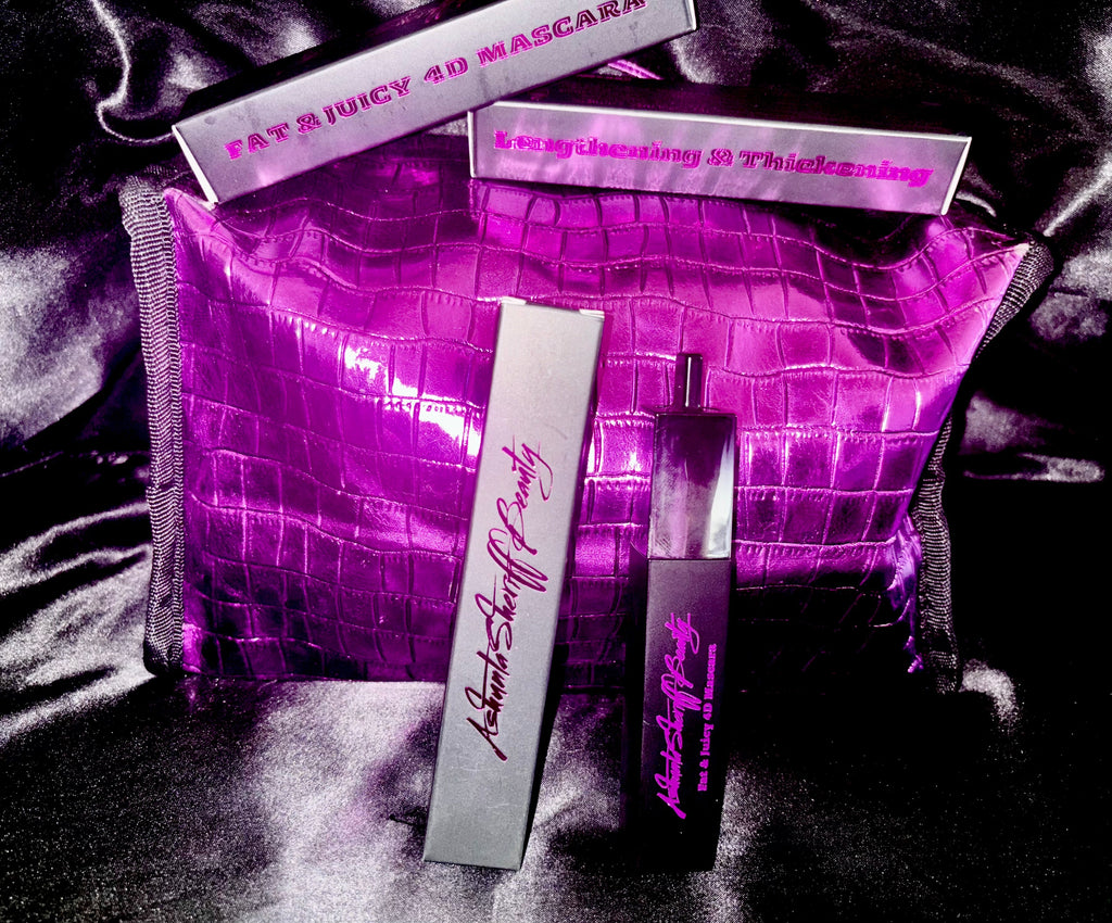 Ashunta Sheriff 4D Mascara with Rotating Wand - Water-Resistant Volumizing Mascara