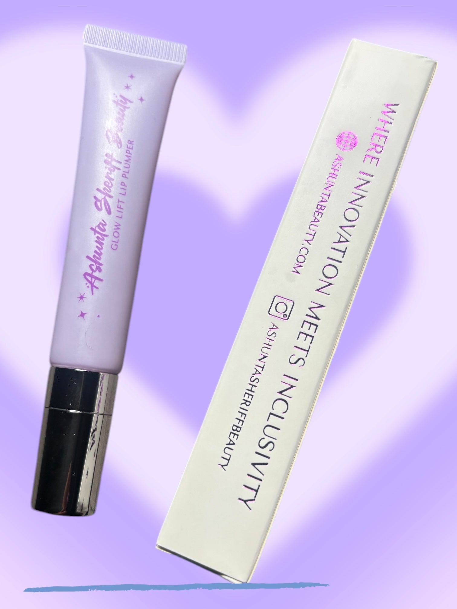 Ashunta Sheriff Lip Plumper with Hyaluronic Acid - Natural Volume & Shine | $18