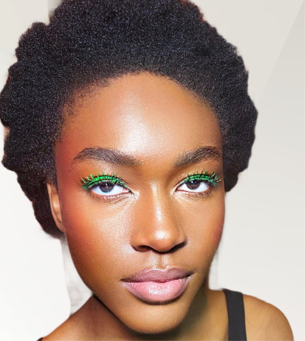 Ashunta Sheriff UV Glow Mascara - Blacklight Reactive Vegan Mascara in 6 Neon Shades