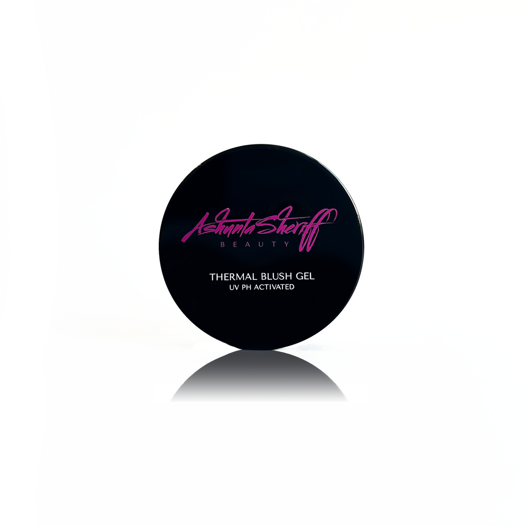 Ashunta Sheriff Clear Gel Blush - Custom Color Thermal Blush, pH-Reactive | Dewy Finish