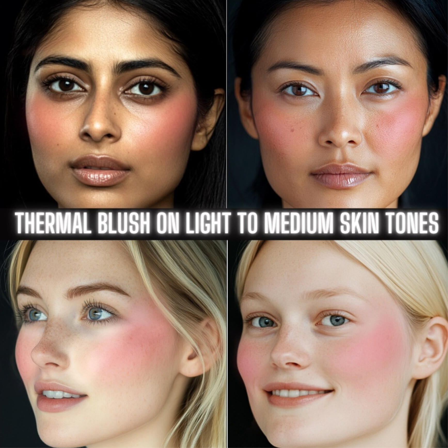 Ashunta Sheriff Clear Gel Blush - Custom Color Thermal Blush, pH-Reactive | Dewy Finish