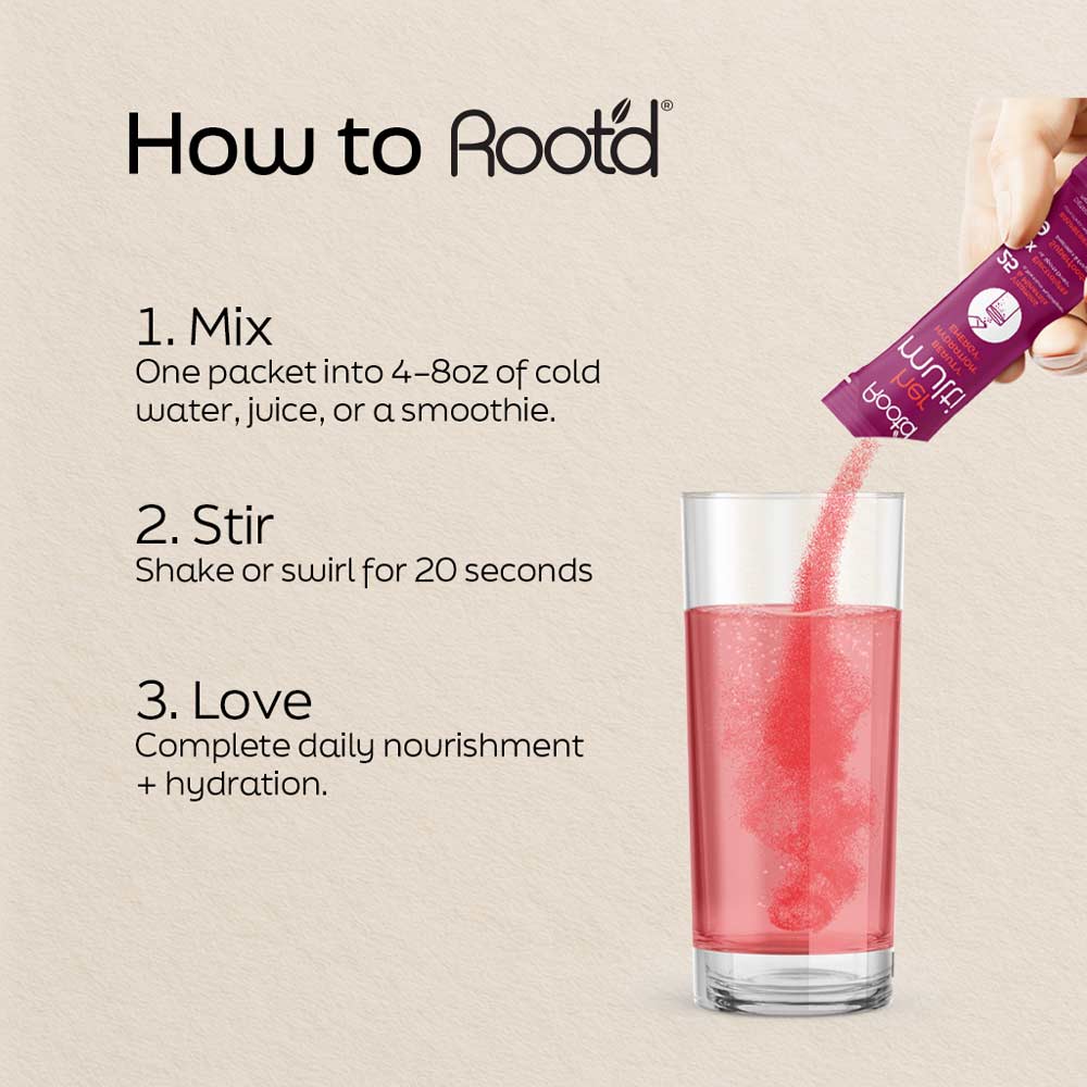 Essential Women's Multivitamin Drink Mix - Daily Nutrition + Hydration + Energy | Root'd