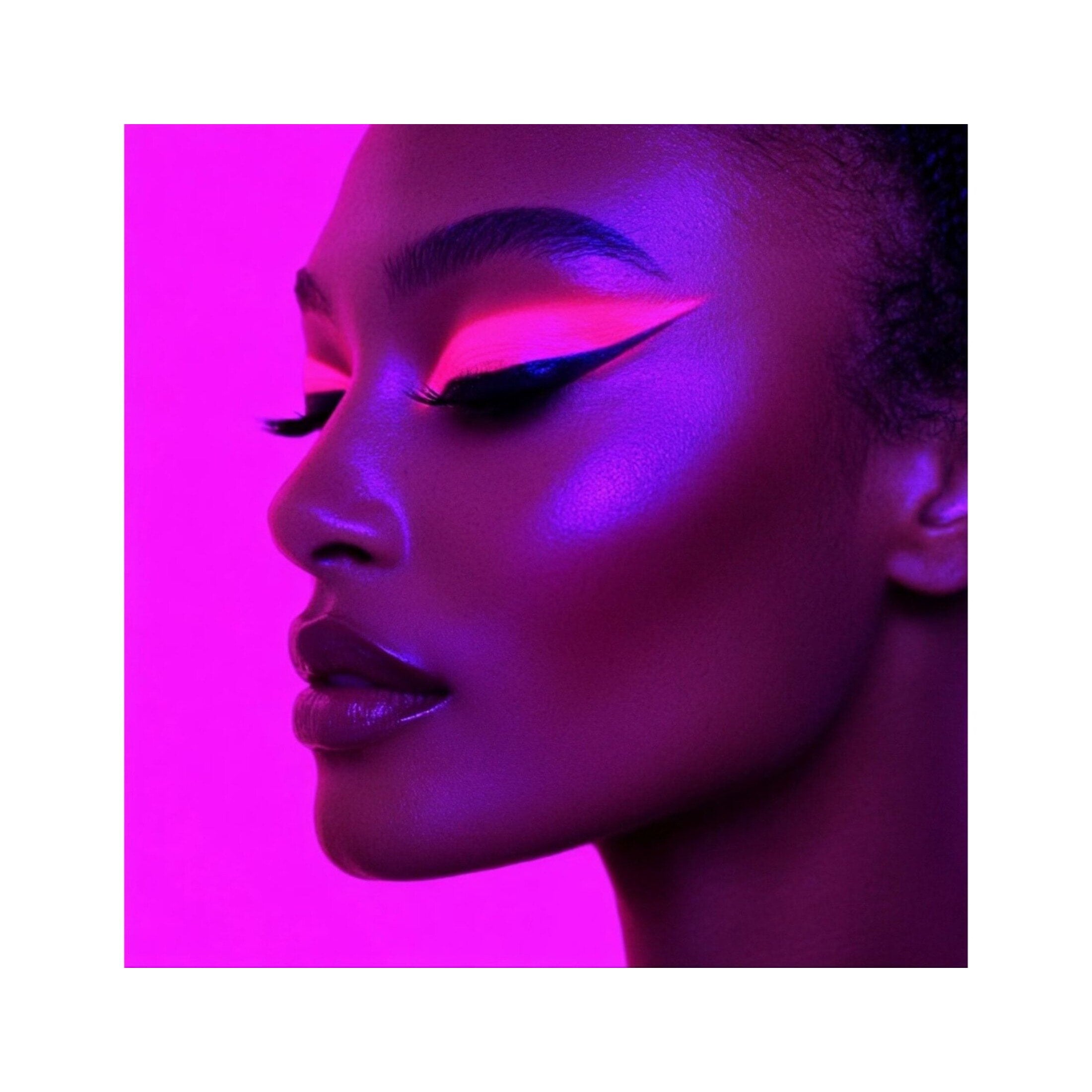 Ashunta Sheriff UV Glow Vegan Eyeliner Pen - Blacklight Reactive in 8 Neon Colors