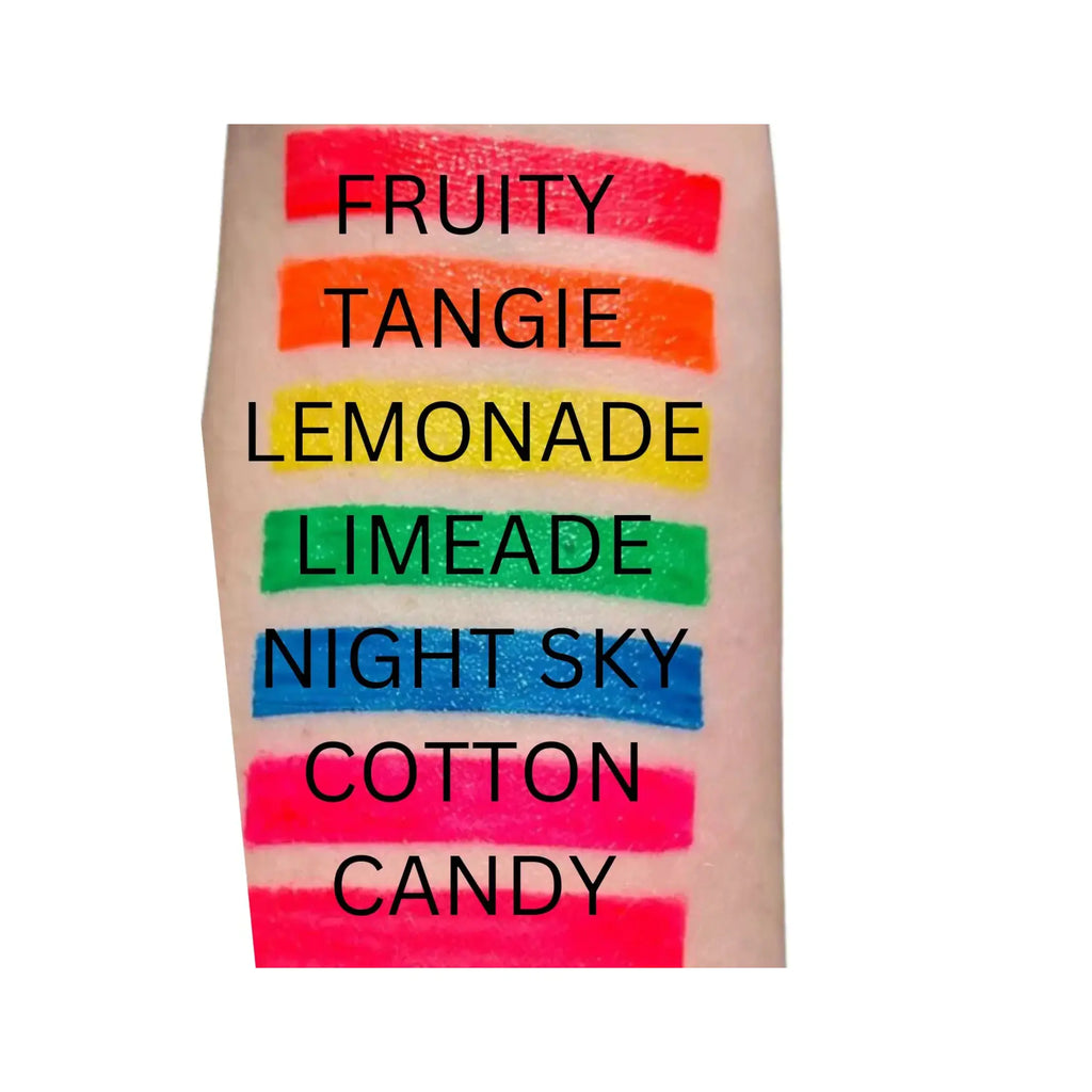 Ashunta Sheriff UV Glow Vegan Eyeliner Pen - Blacklight Reactive in 8 Neon Colors