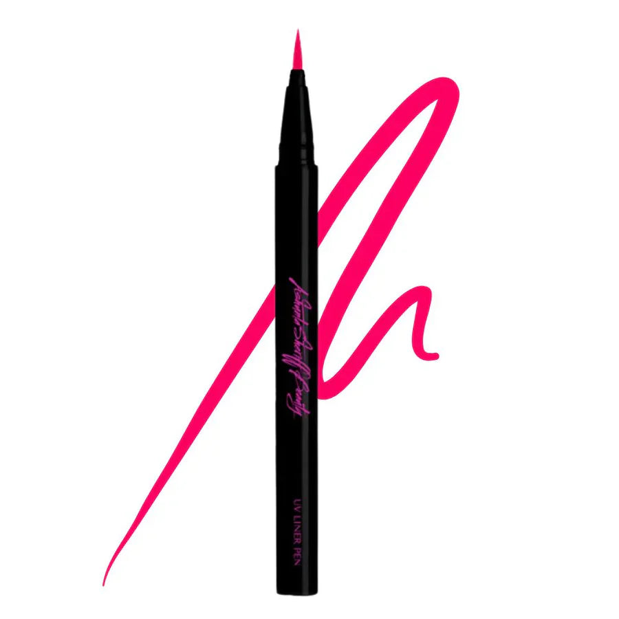 Ashunta Sheriff UV Glow Vegan Eyeliner Pen - Blacklight Reactive in 8 Neon Colors