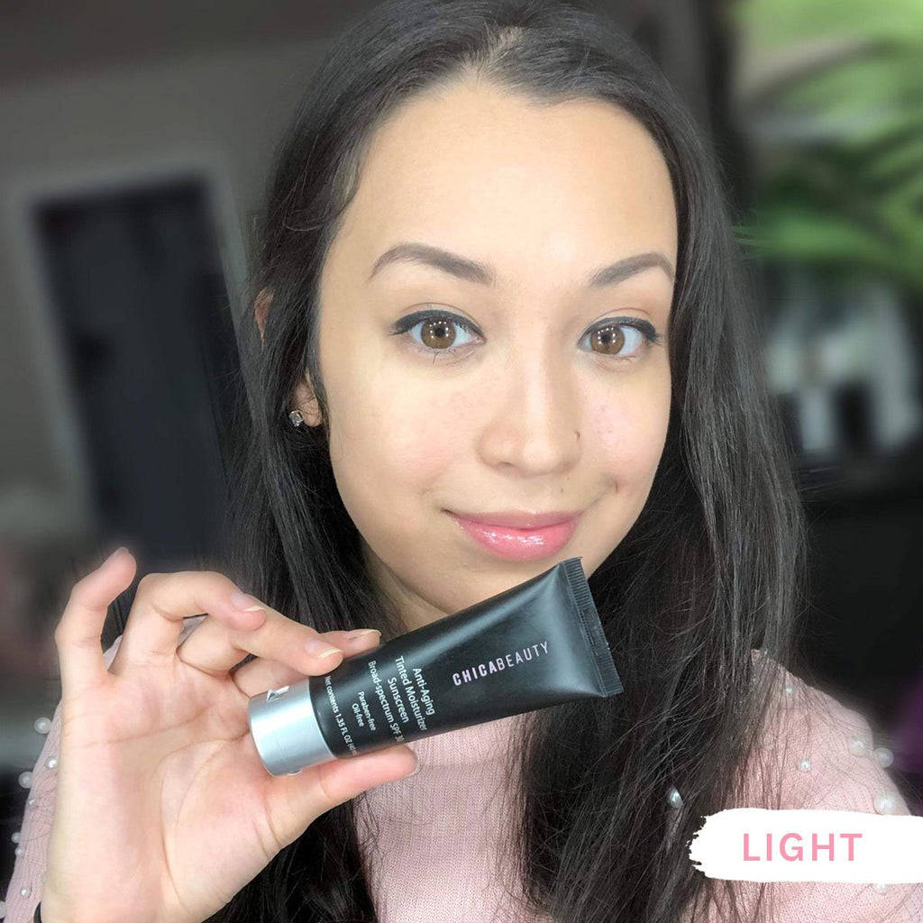 Anti-Aging Tinted Moisturizer with SPF 30 - 3-in-1 Sunscreen (3 Shades)