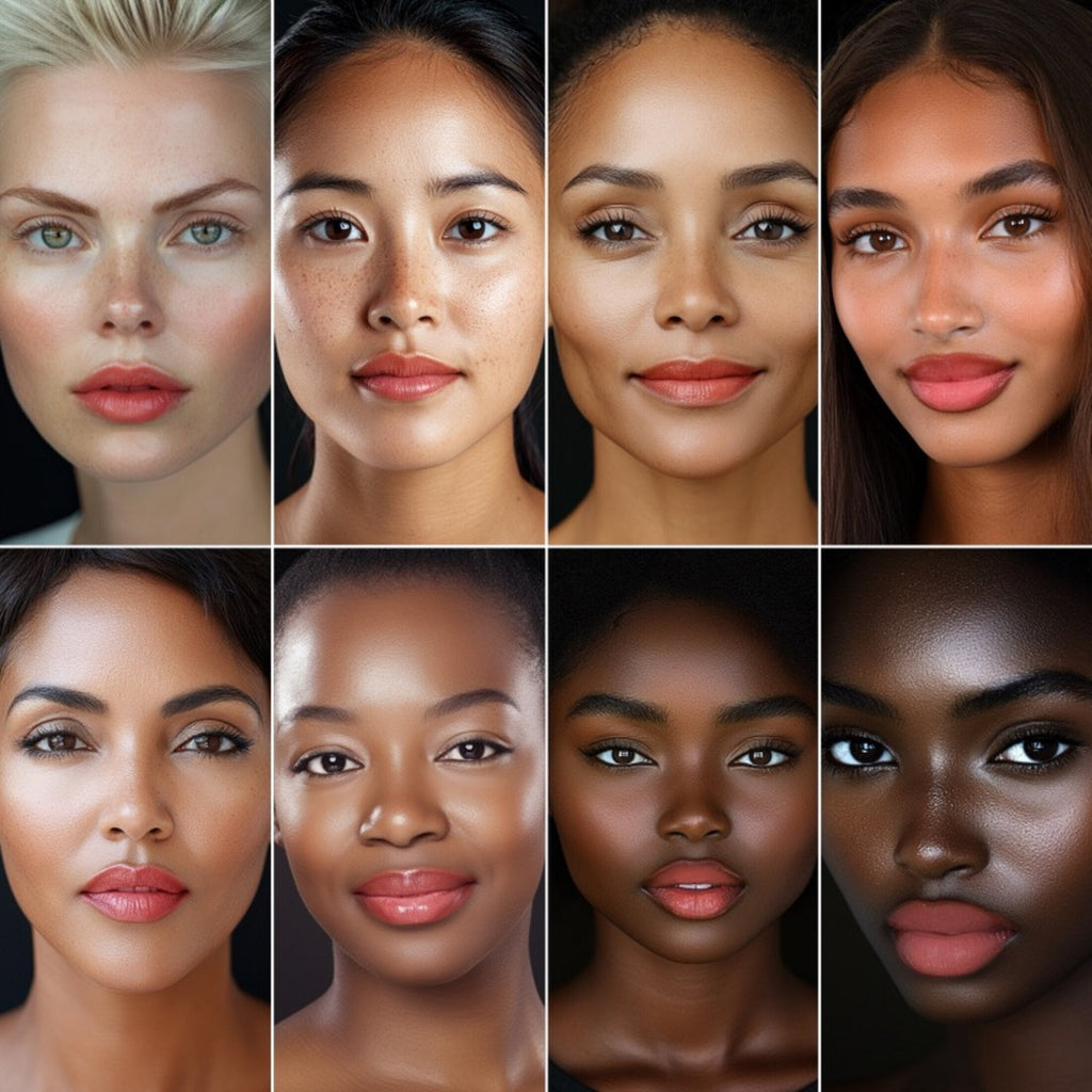 Ashunta Sheriff Multi-Use Matte Cream - Waterproof Makeup for Eyes, Lips & Cheeks