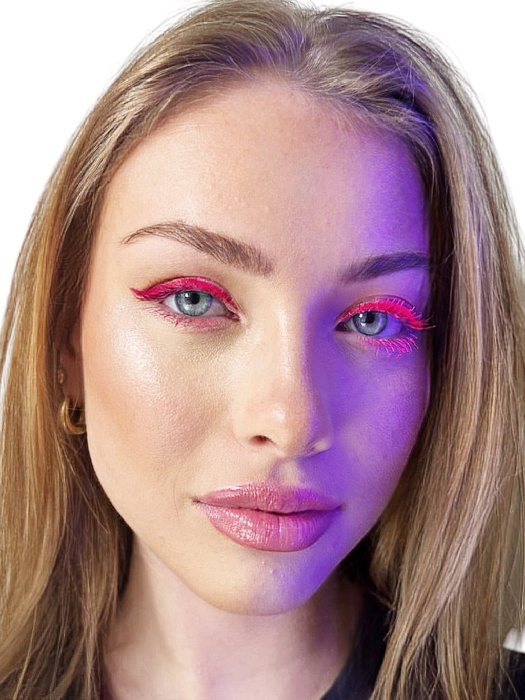 Ashunta Sheriff UV Glow Mascara - Blacklight Reactive Vegan Mascara in 6 Neon Shades