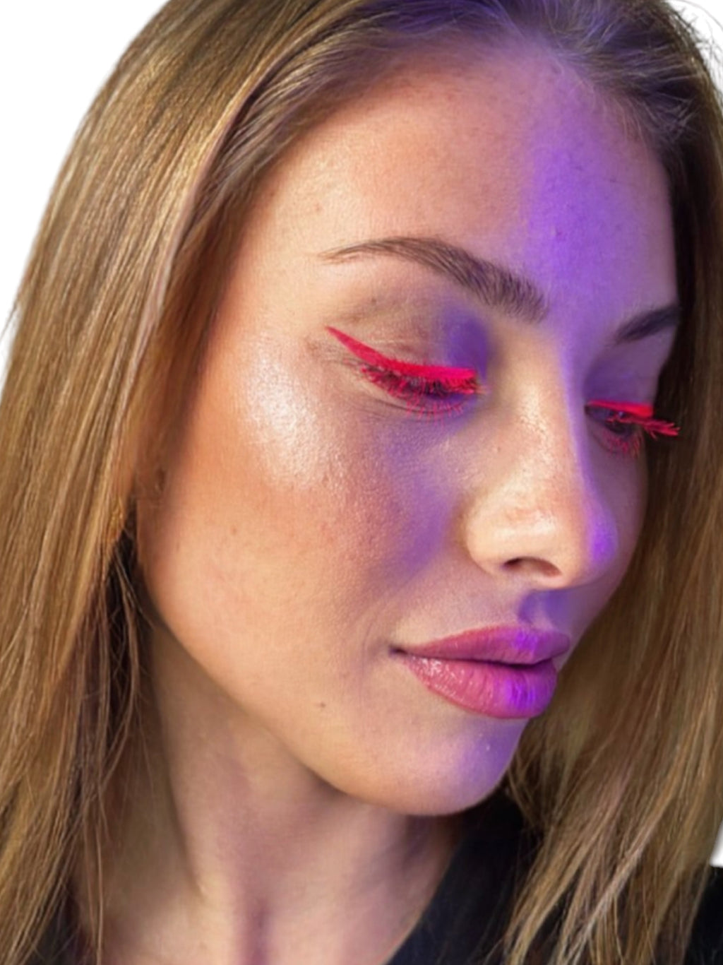 Ashunta Sheriff UV Glow Mascara - Blacklight Reactive Vegan Mascara in 6 Neon Shades