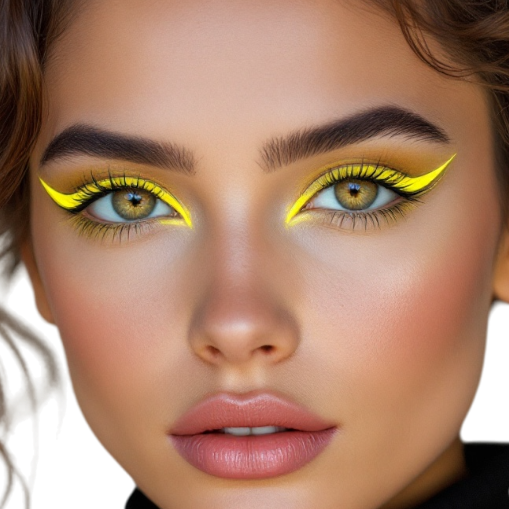 Ashunta Sheriff UV Glow Vegan Eyeliner Pen - Blacklight Reactive in 8 Neon Colors