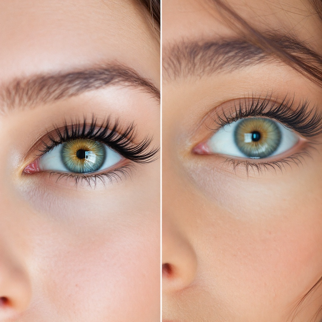 Ashunta Sheriff 4D Mascara with Rotating Wand - Water-Resistant Volumizing Mascara