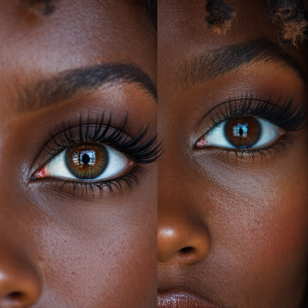 Ashunta Sheriff 4D Mascara with Rotating Wand - Water-Resistant Volumizing Mascara