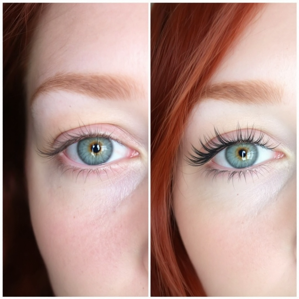 Ashunta Sheriff 4D Mascara with Rotating Wand - Water-Resistant Volumizing Mascara