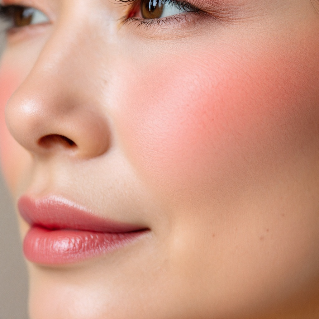 Ashunta Sheriff Clear Gel Blush - Custom Color Thermal Blush, pH-Reactive | Dewy Finish