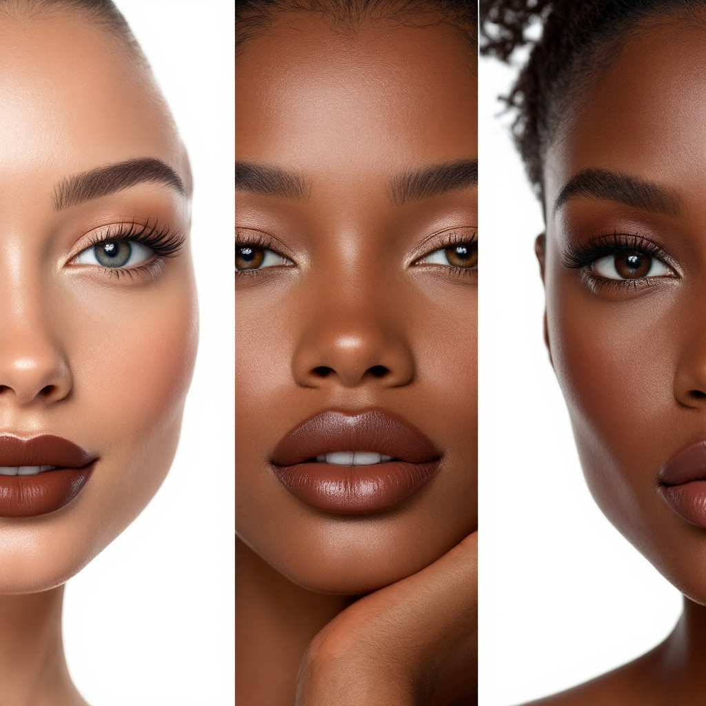 Ashunta Sheriff Multi-Use Matte Cream - Waterproof Makeup for Eyes, Lips & Cheeks