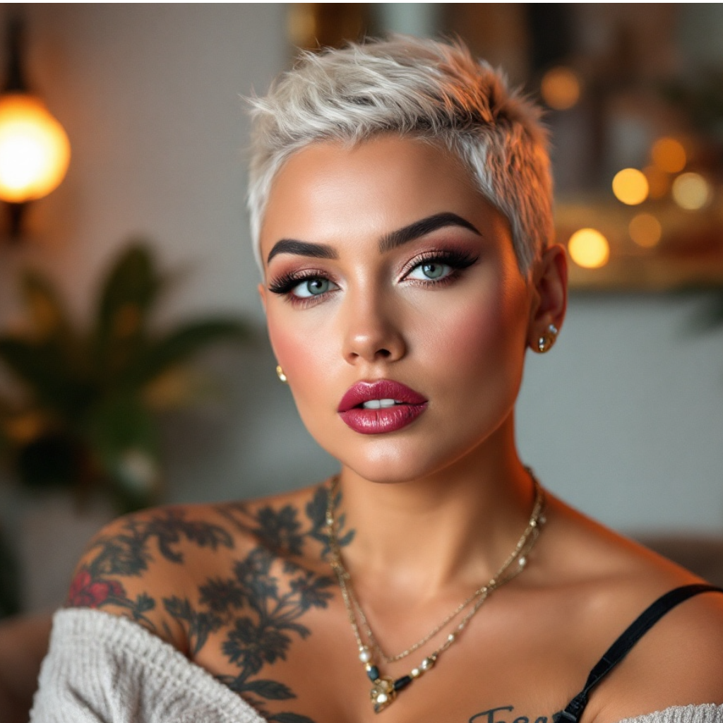 Ashunta Sheriff Multi-Use Matte Cream - Waterproof Makeup for Eyes, Lips & Cheeks