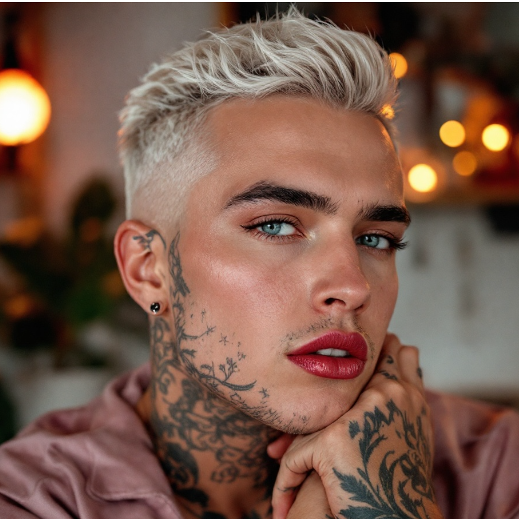 Ashunta Sheriff Multi-Use Matte Cream - Waterproof Makeup for Eyes, Lips & Cheeks