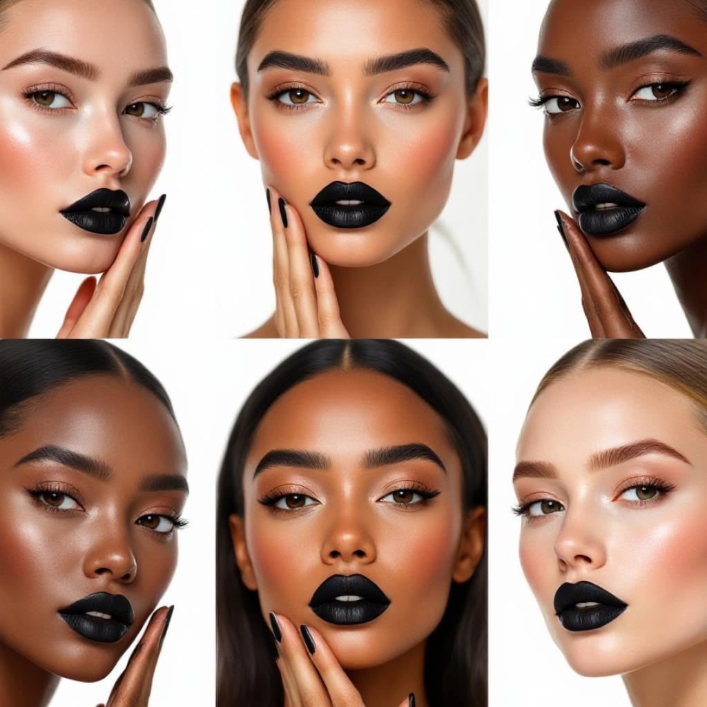 Ashunta Sheriff Multi-Use Matte Cream - Waterproof Makeup for Eyes, Lips & Cheeks