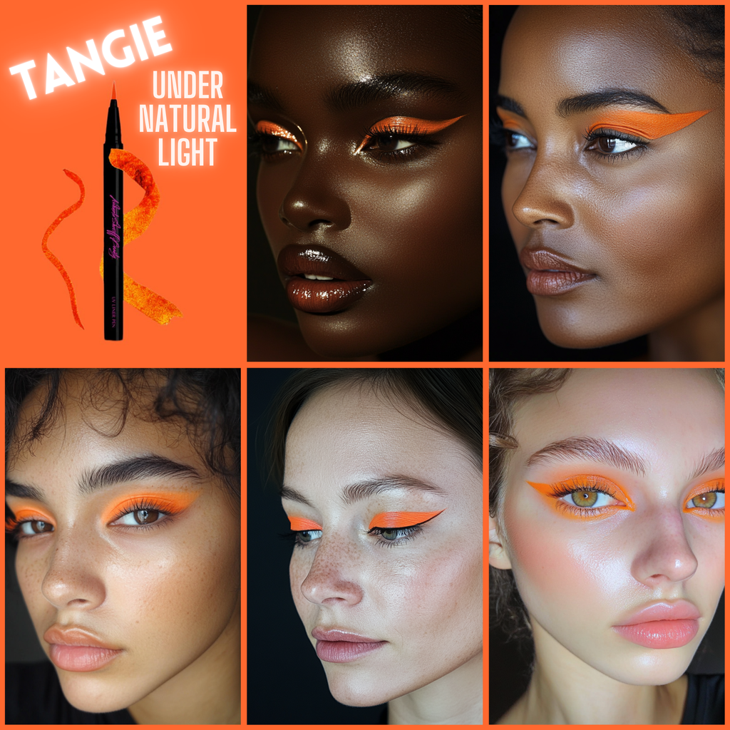 Ashunta Sheriff UV Glow Vegan Eyeliner Pen - Blacklight Reactive in 8 Neon Colors