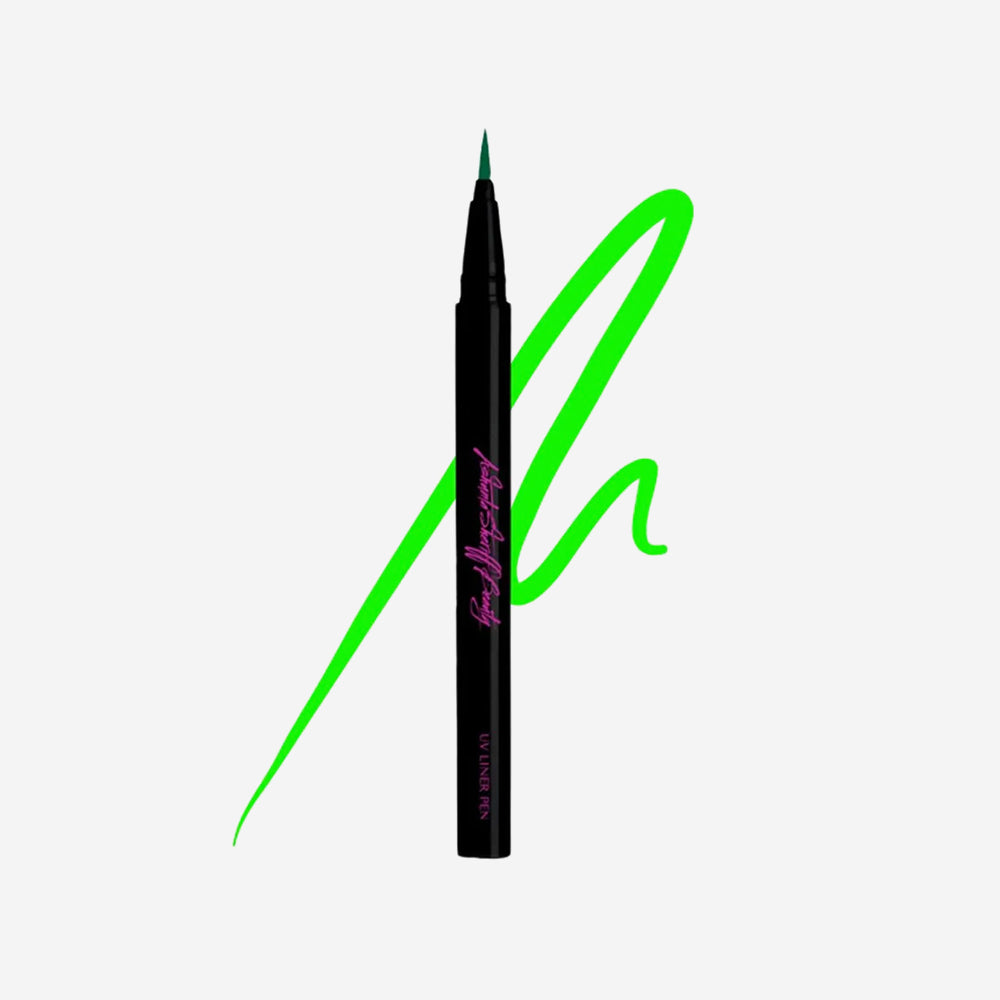 Ashunta Sheriff UV Glow Vegan Eyeliner Pen - Blacklight Reactive in 8 Neon Colors