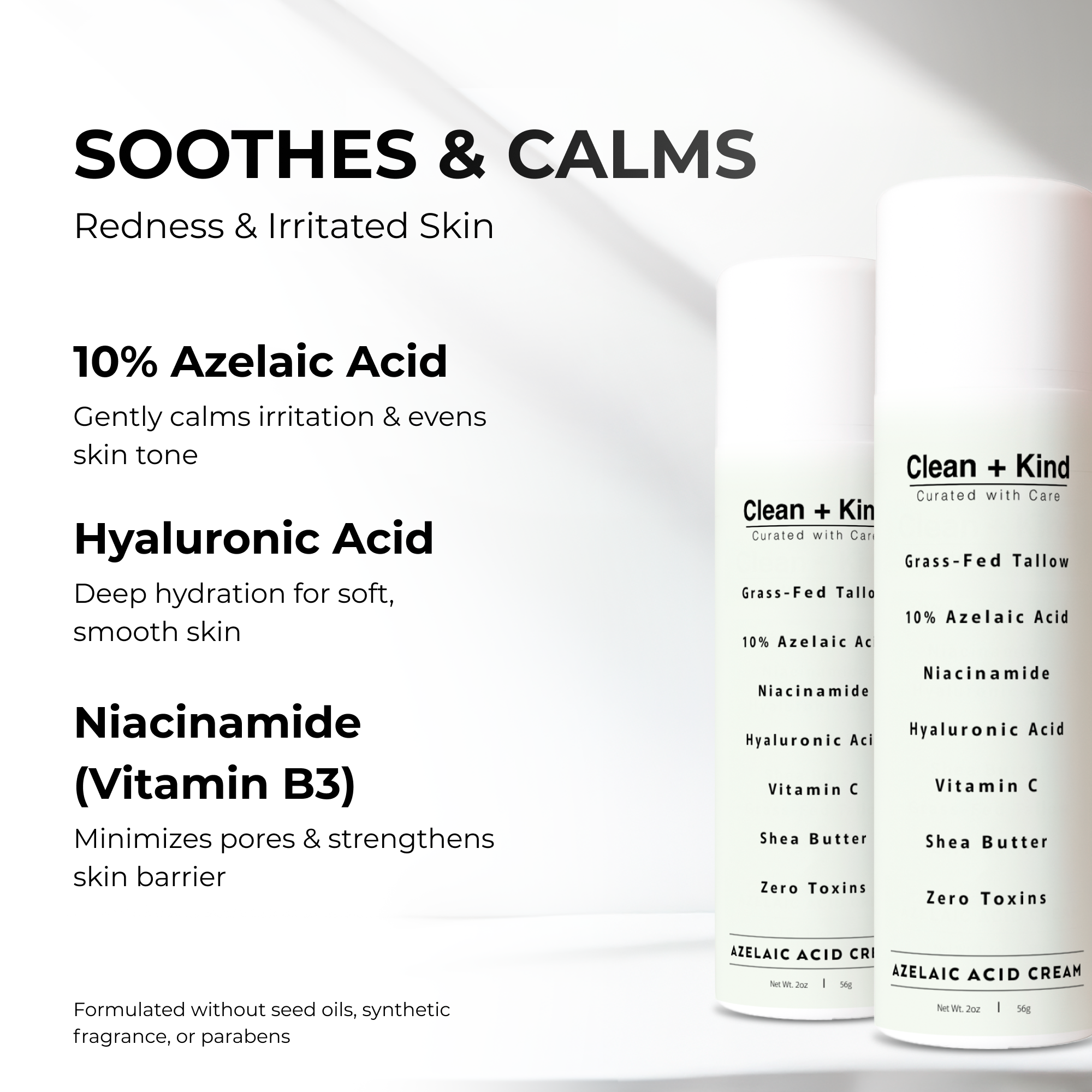 Azelaic Acid Cream - Multi-Tasking Treatment for Breakouts & Redness