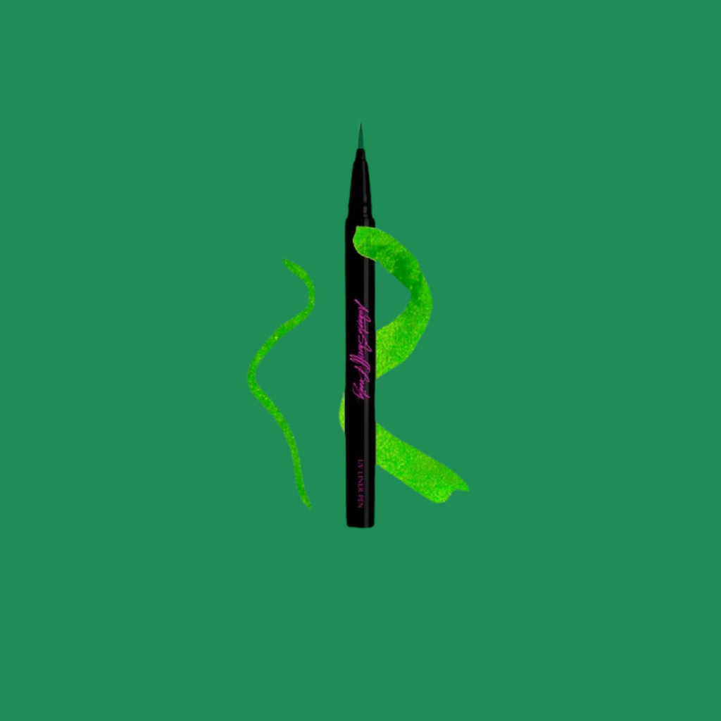 Ashunta Sheriff UV Glow Vegan Eyeliner Pen - Blacklight Reactive in 8 Neon Colors