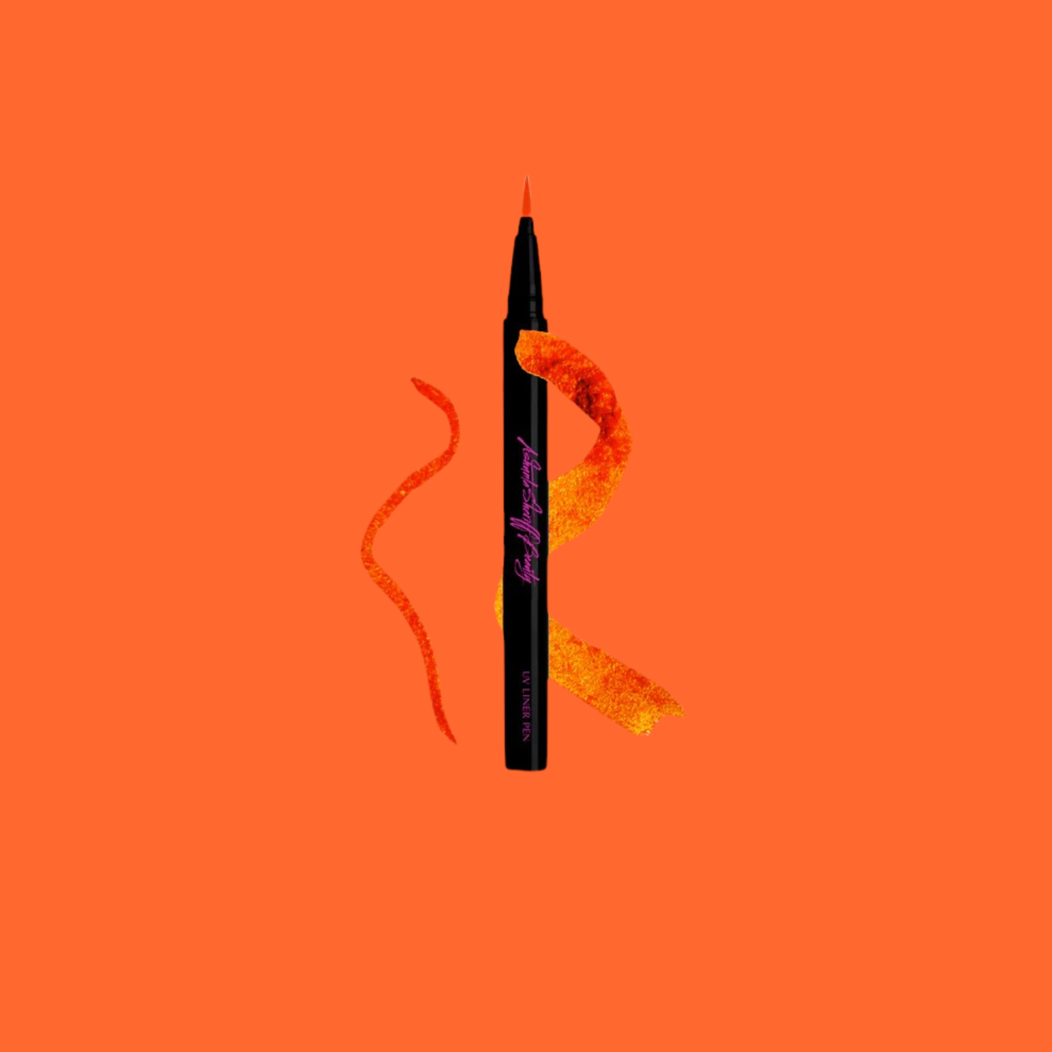 Ashunta Sheriff UV Glow Vegan Eyeliner Pen - Blacklight Reactive in 8 Neon Colors